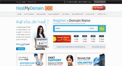 Desktop Screenshot of hostmydomain.co